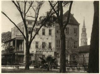 Charleston, South Carolina 1927 E.O. Hoppe Phogogravure Book Plate