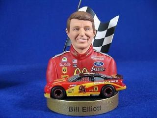 Elliott NASCAR Driver Hallmark Keepsake Christmas Ornament 1999 MIB