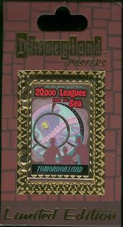 Posters 20,000 Leagues Under the Sea Chip and Dale LE Disney Pin