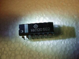HA1120 14 PN Chip Amplifier Integrated Chip PC Circuit Board Vintage