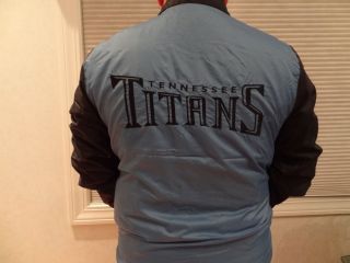 NWT NFL Mens Tennessee Titans Lightweight Full Zip Jacket   Sizes L