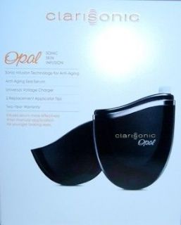CLARISONIC OPAL SONIC INFUSION SYSTEM W/ANTI AGING SERUM & 2