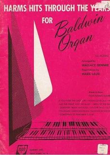 for BALDWIN ORGAN Tea for Two, Birth of the Blues, Indian Love Call