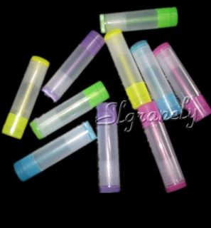 5g Transparent Empty Cosmetic lipstick Lip Balm Container Tube