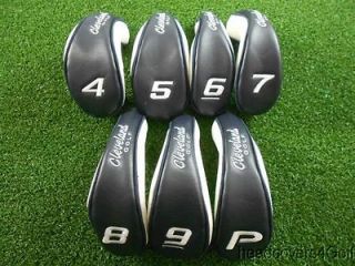 Newly listed NEW CLEVELAND HB3 HYBRID IRON COMPLETE SET HEADCOVERS 4,5