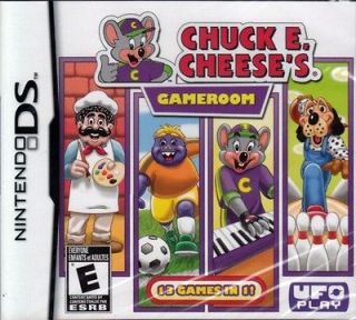CHUCK E CHEESES GAMEROOM for Nintendo DS NDS