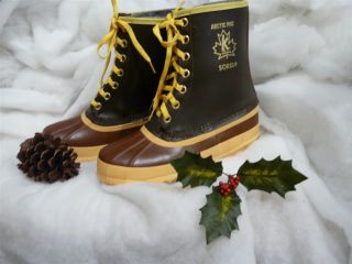 Vintage Sorel Arctic Pac II Winter Boots Shoes Womens Felt Liner  40
