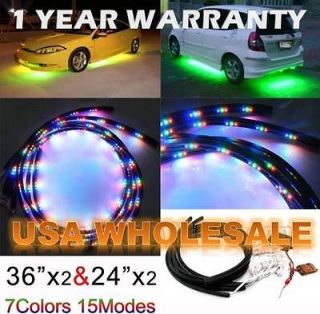NEON UNDERCAR LIGHTS KIT White Blue Green Red i2 (Fits Dodge Neon