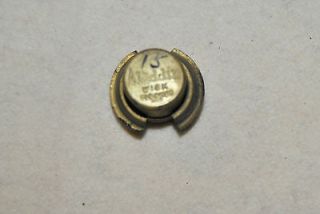 EARLY ALADDIN WICK CLEANER, BRASS