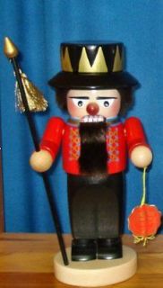 SIGNED Beefeater Palace Guard German Christmas Chubby Nutcracker