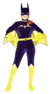 Womens Small Adult Gotham Girls Batgirl Costume   Authentic Batgirl