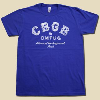 CBGB classic PUNK ROCK shirt OMFUG concert t shirt