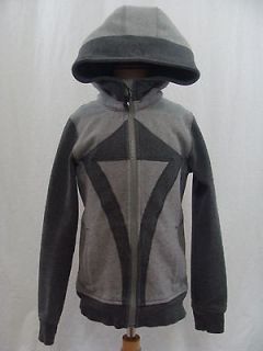 IVIVVA By Lululemon Girls Hoodie Hooded Sweatshirt Grey Size 8