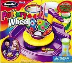 RoseArt Kid Concoctions Pottery Wheel   NIB W/ Clay, Tools, Paint