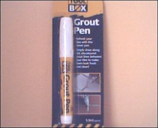 GROUT PEN Grouting For Tiles   Make them look fresh and clean, easily