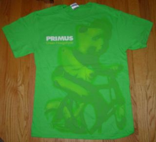 PRIMUS Green Shirt GREEN NAUGAHYDE les claypool many sizes