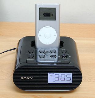 Sony Model ICF C05IP Dream Machine Alarm Clock FM Radio & iPod