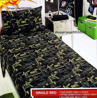 Star Wars Clone Wars   Single/Twin Bed   Fitted Sheet Set   New