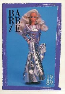 Barbie Collectible Fashion Card  Pink Jubilee 30th Anniversary