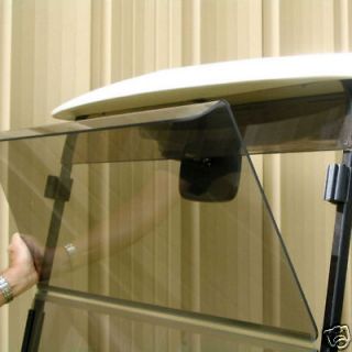 Tinted Fold Down Windshield for Club Car DS 1999   Older Golf Carts