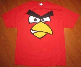 Angry Birds, angry bird red wood breaker RED t shirts, fly high