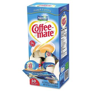 Nestle Coffee mate   Liquid Creamer Tubs, French Vanilla   50 Count