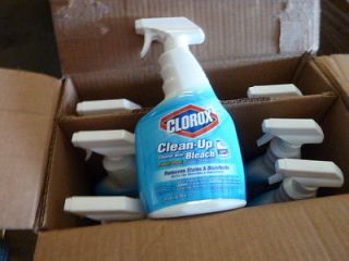 lot of 9 bottles Clorox Clean Up Cleaner with Bleach 24oz Bottle fresh