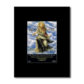 BLUE OYSTER CULT   Heaven Forbid   Black Matted Mini Poster