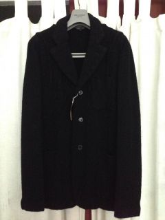 NWT Comme des Garcons boiled wool blazer jacket medium