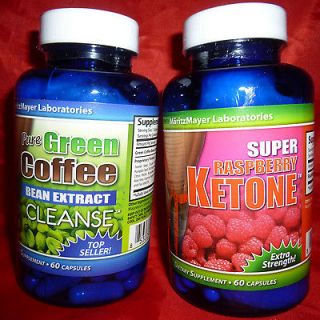 Pure Super Green Coffee Bean Cleanse + Super Raspberry Ketone Extra