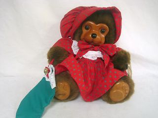 Raikes Bear NICOLETTE 1991 Limited Edition 51242 Collectible w