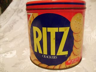 Nabisco Ritz Cracker 12oz /1982 Tin