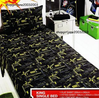 Star Wars Clone Wars  King Single Bed  Fitted Sheet Set