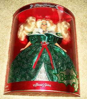 Christmas 1995 Special Edition Collectible Green Dress MINT CONDITION