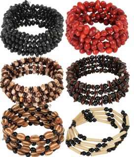 Handmade Coiled Seed Bracelets Imported from Colombia  Fair Trade 