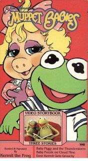 Muppet Babies Video Storybook Vol. 4 VHS RARE Video Storybook Three