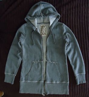 OLD NAVY SZ M ZIP UP HOODY W/STYLE LENGTH OVER THE BUTT