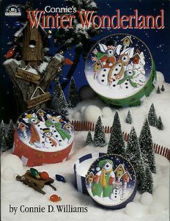 CONNIES WINTER WONDERLAND Connie Williams Decorative Painting Pattern