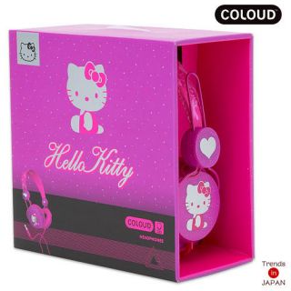 Hello kitty Sanrio Coloud ZD Headphone Head phone Stereo Ear Glitter