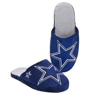 Dallas Cowboys NFL Big Logo Hard Sole Slide Slippers