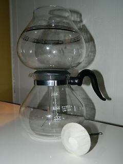 COFFEEPOT ~ VINTAGE PYREX DRIP COFFEE POT ~ COMES W/ EXTRA FILTER