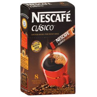 Nescafe Clasico Regular Instant Coffee 72 Sticks,72 Individual Packets