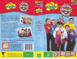 listed THE WIGGLES SAILING AROUND THE WORLD VHS VIDEO PAL~ A RARE FIND