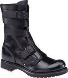 HH CORCORAN BRAND TANKERS BOOTS 10 BLACK LEATHER 5407