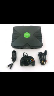 Original Xbox System Console with all Hookups Works