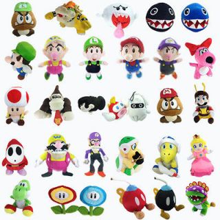 Bros Plush Character Soft Toy Stuffed Animal Collectible Doll Teddy