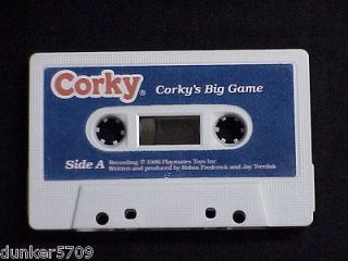 CORKY DOLL CRICKET BROTHER STORY AUDIO CASSETTE TAPE CORKYS BIG GAME