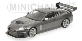 Minichamps Jaguar XKR GT3 2008 Grey Metallic Color 1/18 Scale. New In