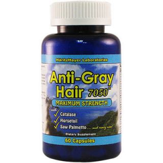 Anti Gray Hair Catalase Saw Palmetto Horsetail STOP END RESTORE COLOR