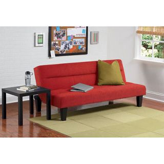 Kebo Micro Fiber Futon Sofa Sleeper Futon Bed Lounger RED NEW